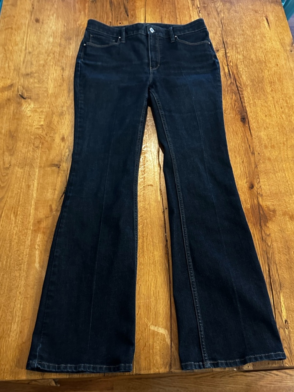 White House Black Market The Skinny Flare jeans